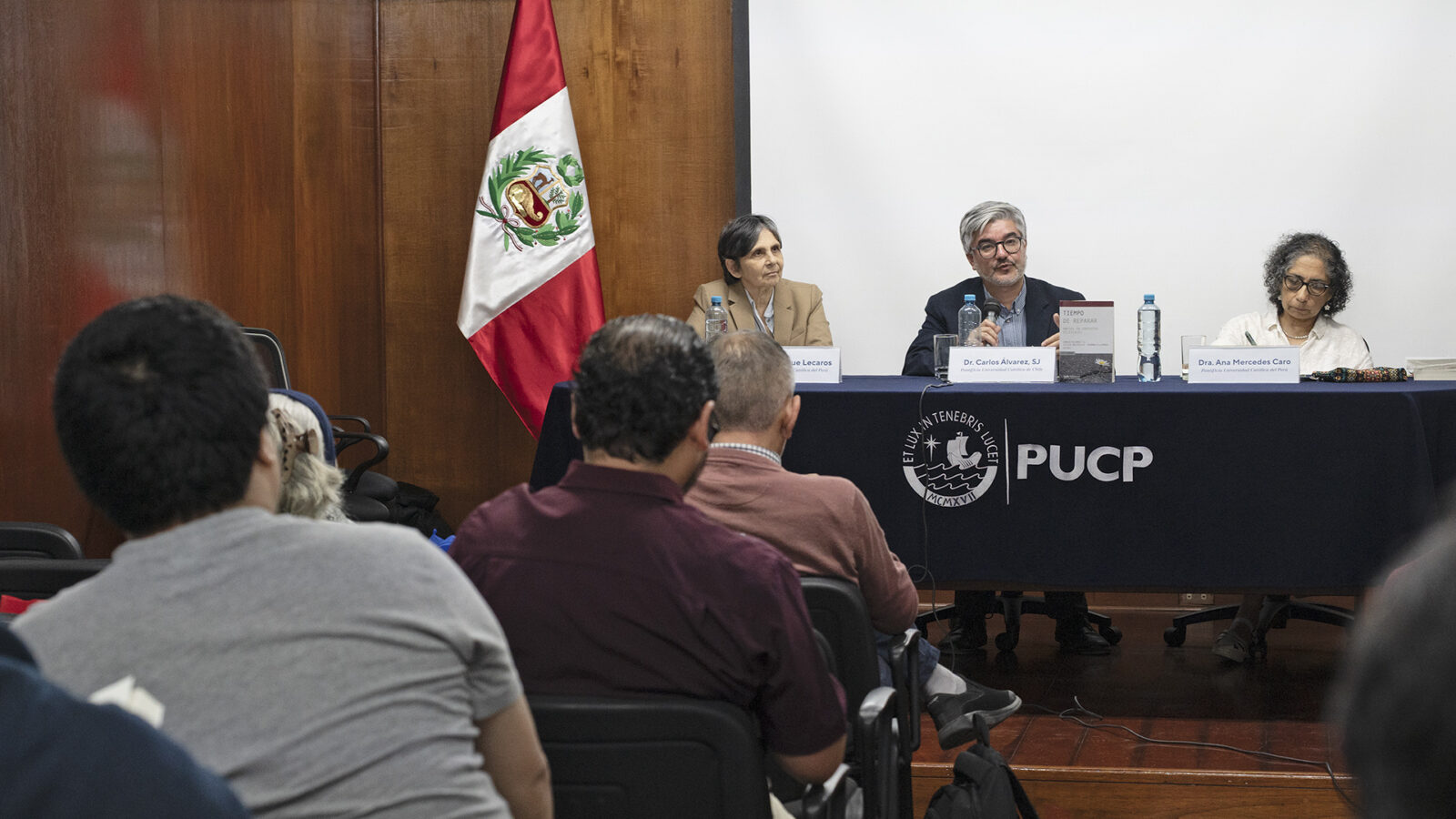 Presentación de Tiempo de Reparar en Teología PUCP.