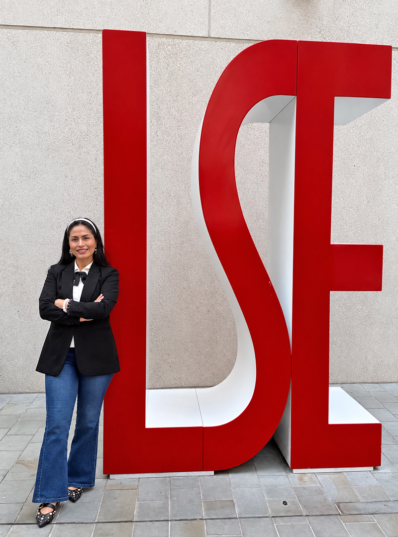 De Gestión PUCP a Londres: egresada obtiene beca completa en la London School of Economics and Political Science