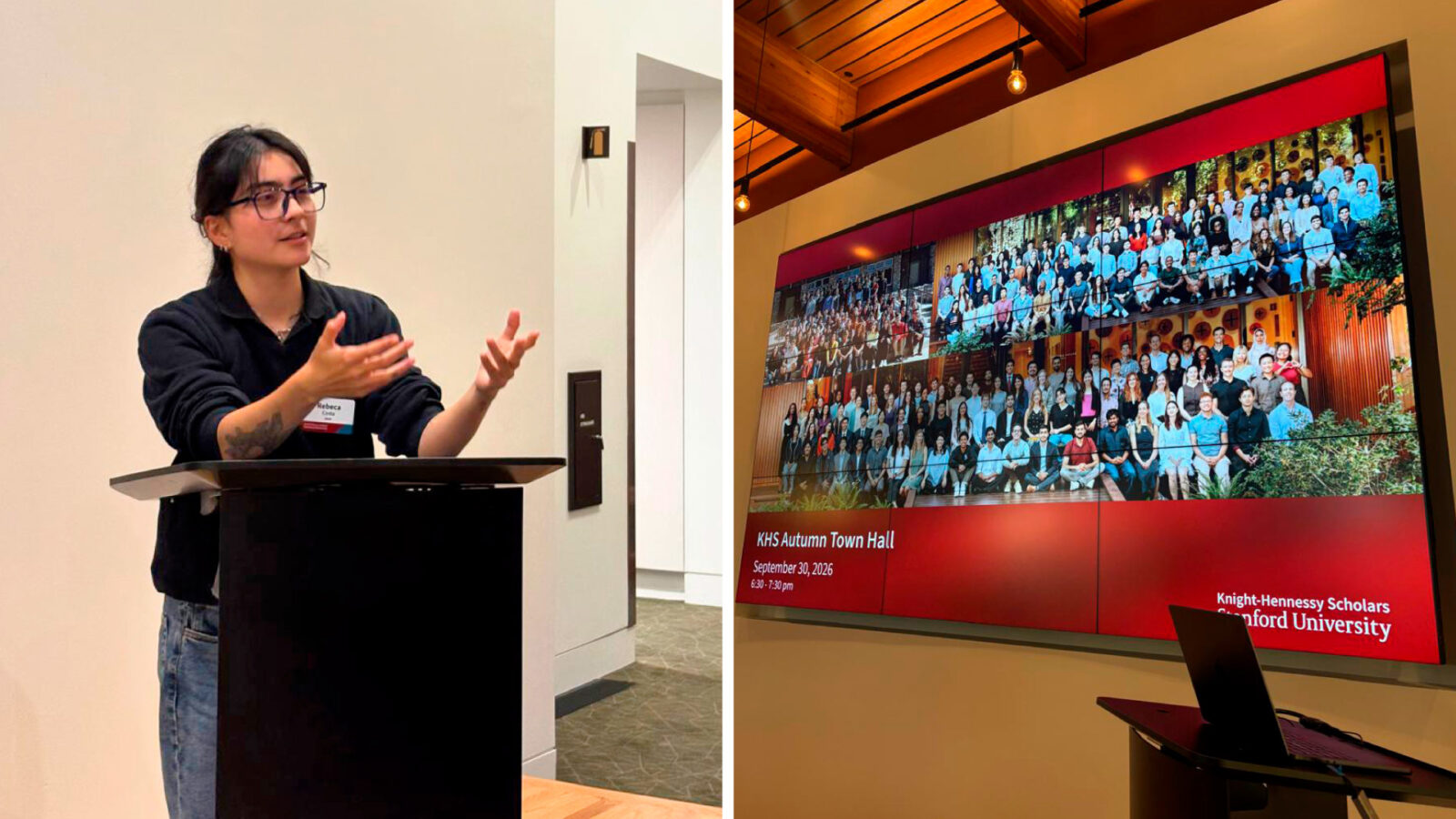 Rebeca Costa, egresada PUCP en Stanford.